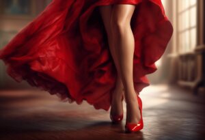 czerwona sukienka jakie buty