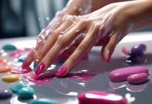 jak zmyć lakier do paznokci z ubrań