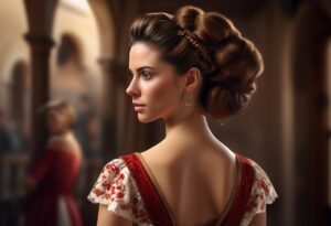 jaka fryzura do sukienki hiszpanki