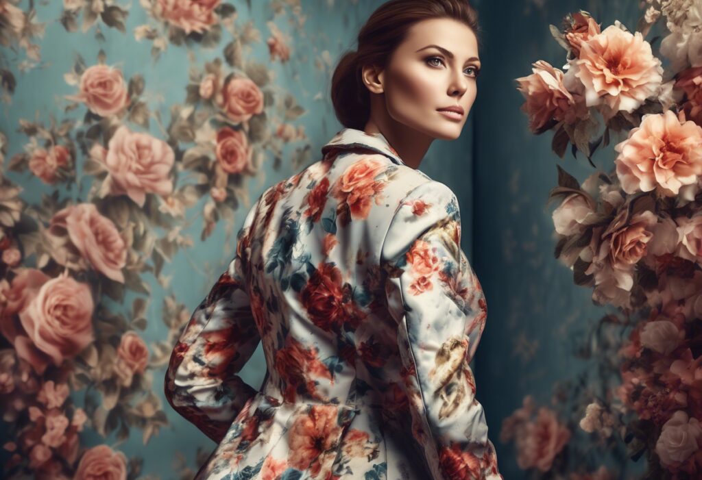 jaka marynarka do sukienki w kwiaty